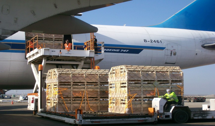 国营中坤农场到泰国空运公司